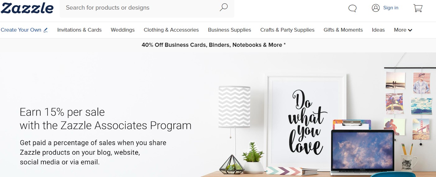 Program Afiliasi Zazzle