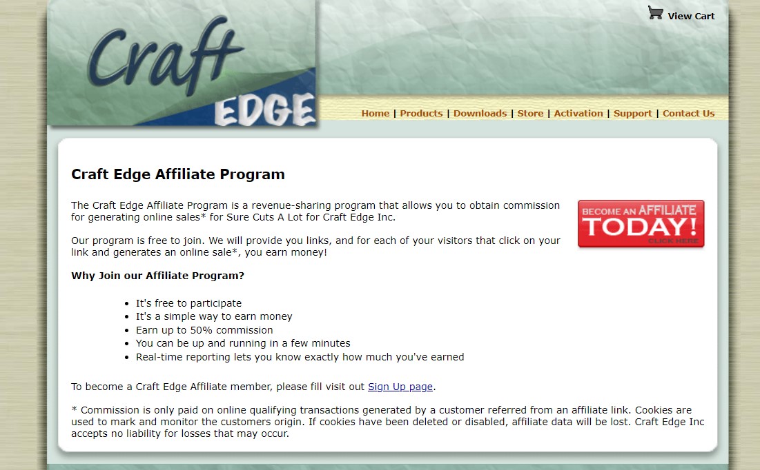 Program Afiliasi Craft Edge