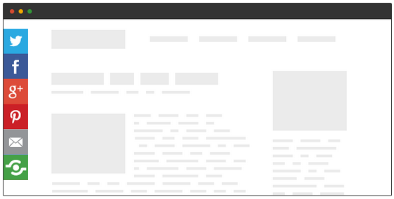 ตัวอย่างปุ่มแชร์แบบลอยตัว Example-of-Floating-Share-Buttons
