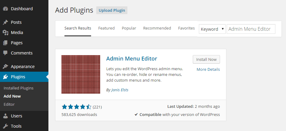 เพิ่มปลั๊กอินใน WordPress Add plugin In WordPress