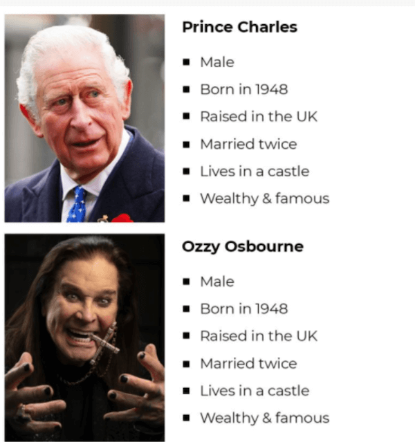 tips penjualan b2b - prince charleys dan ozzy osbourne memiliki informasi demografis yang sama