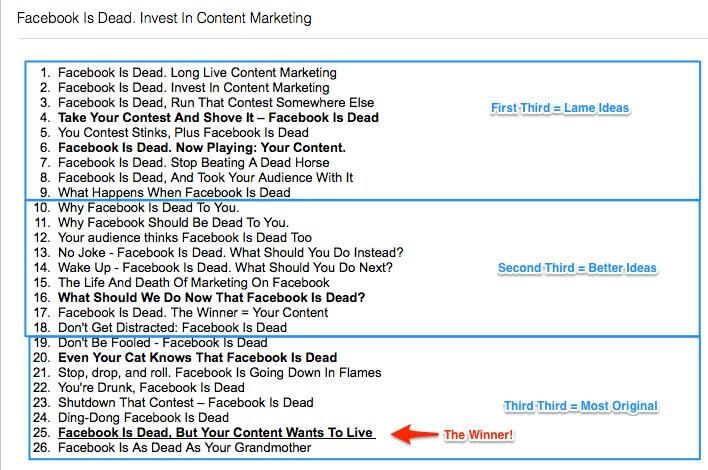 Exemplu de a treia a treia idee