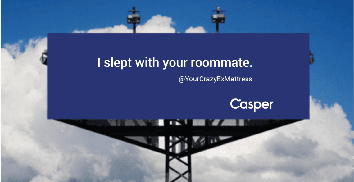 Casper 强大的广告标题