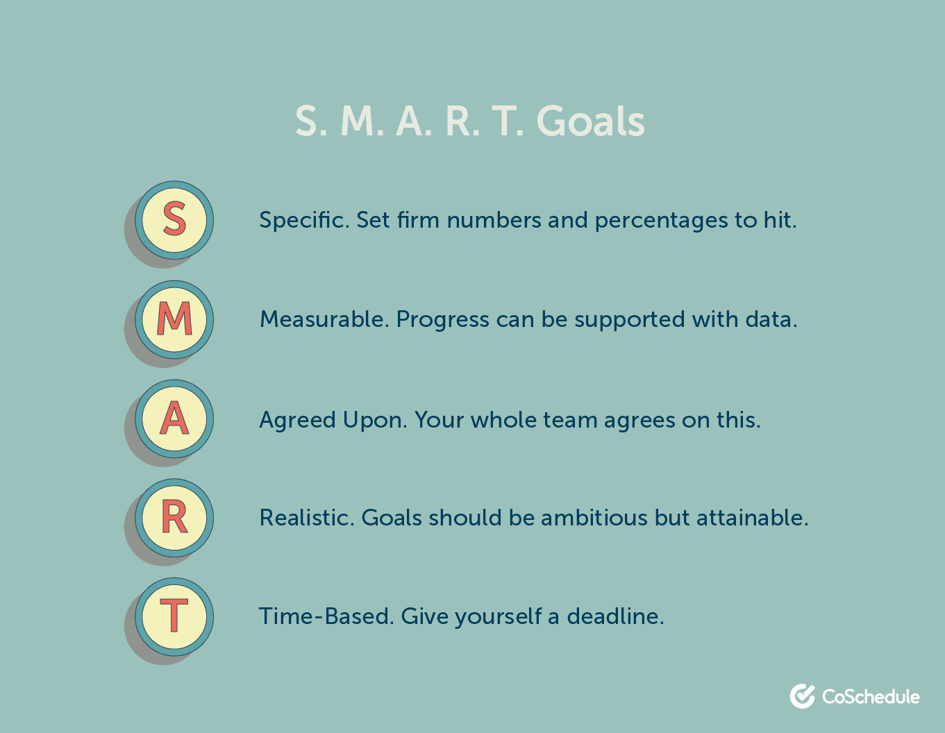 頭いい。目標の枠組み