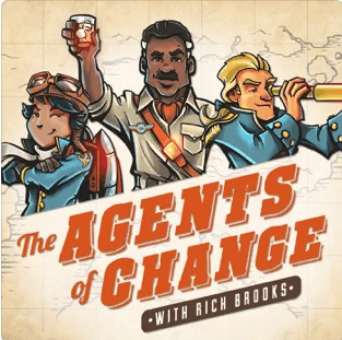 Arte da capa do podcast.