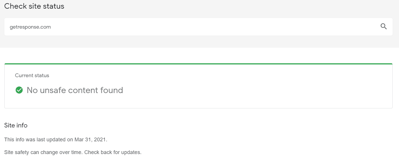 Google 透明性レポート
