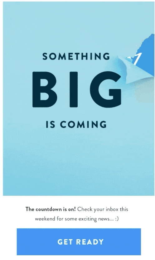 メールのスケジュール