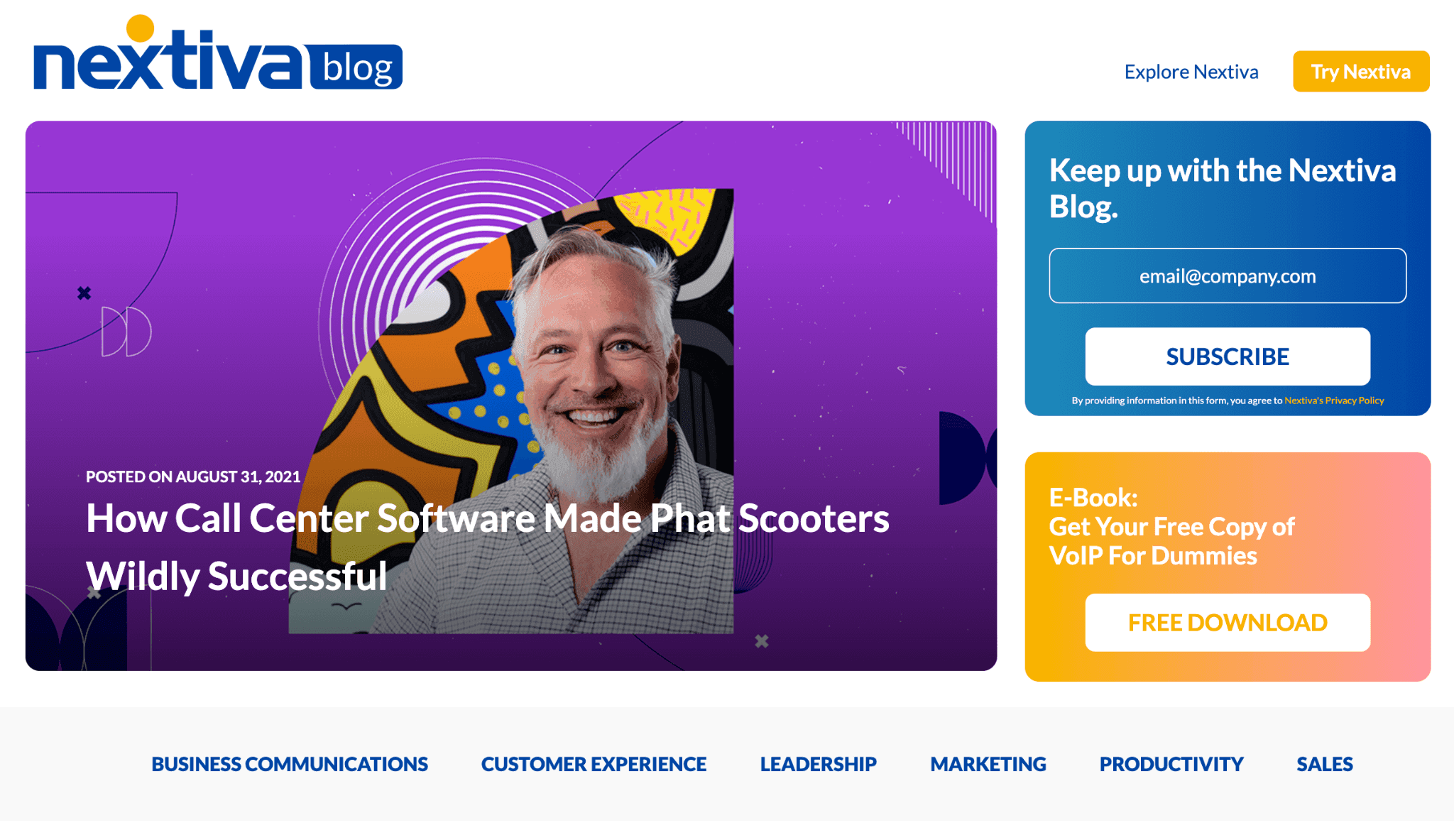 Nextiva ビジネス ブログ