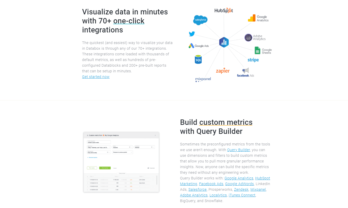 データボックスの製品ページ
