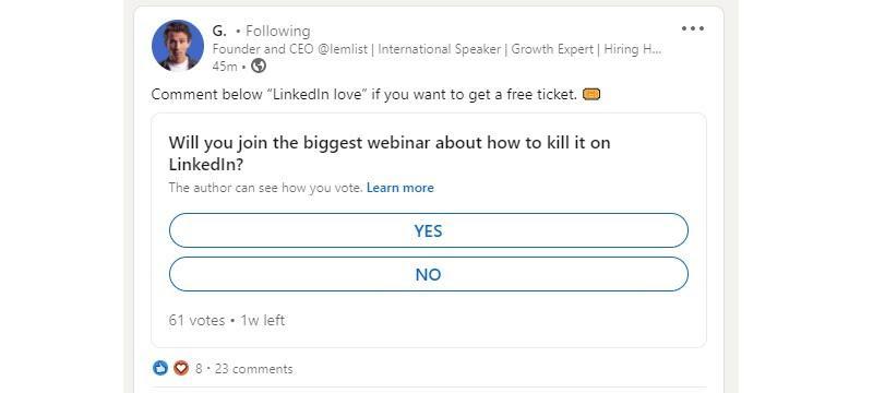 LinkedIn-Webinar-Werbung