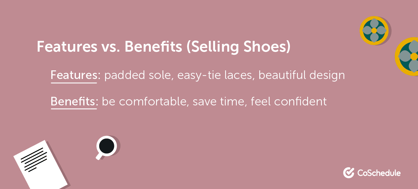 Funktionen vs. Vorteile