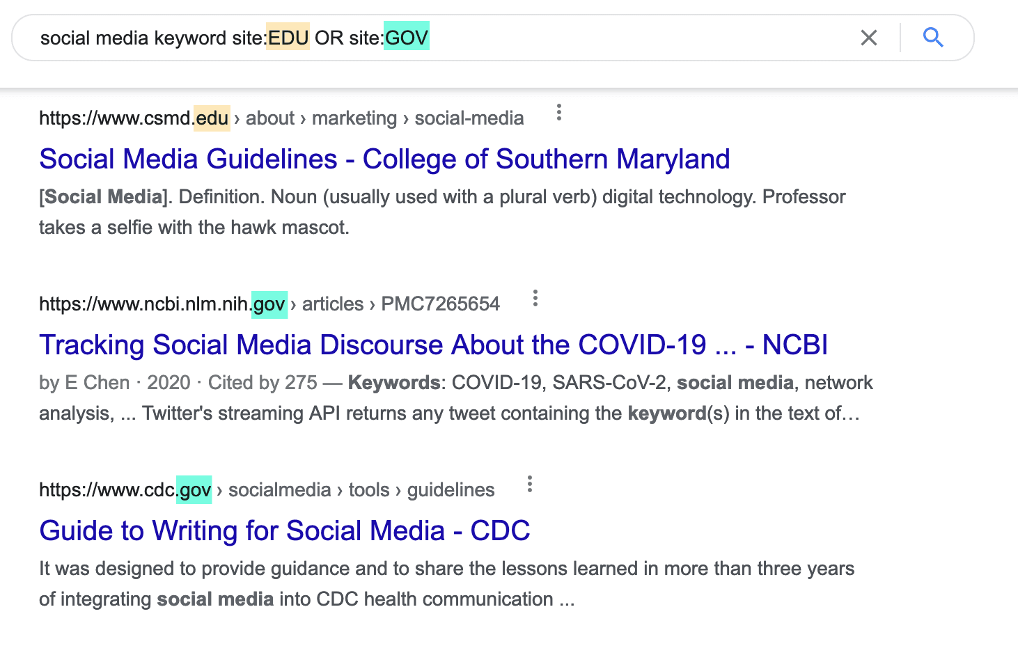 链接到 SERP 的来源