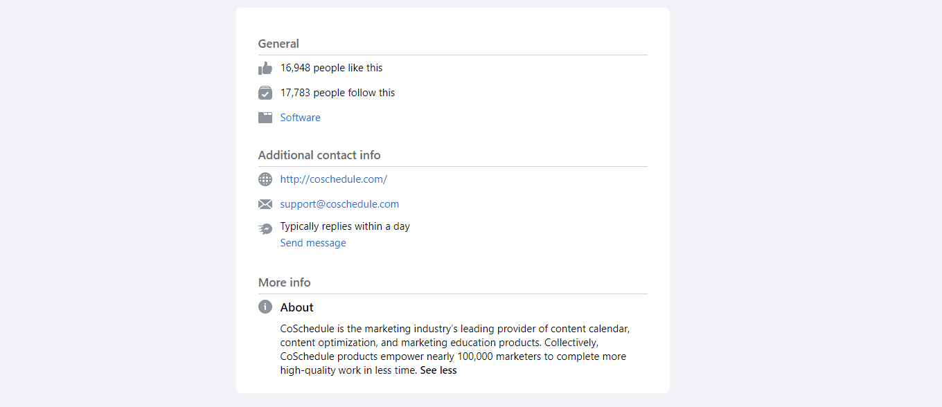 Facebook 關於標籤