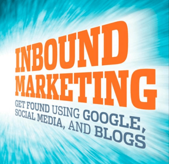 Brian Halligan と Dharmesh Shah による著書 Inbound Marketing のカバー アート。