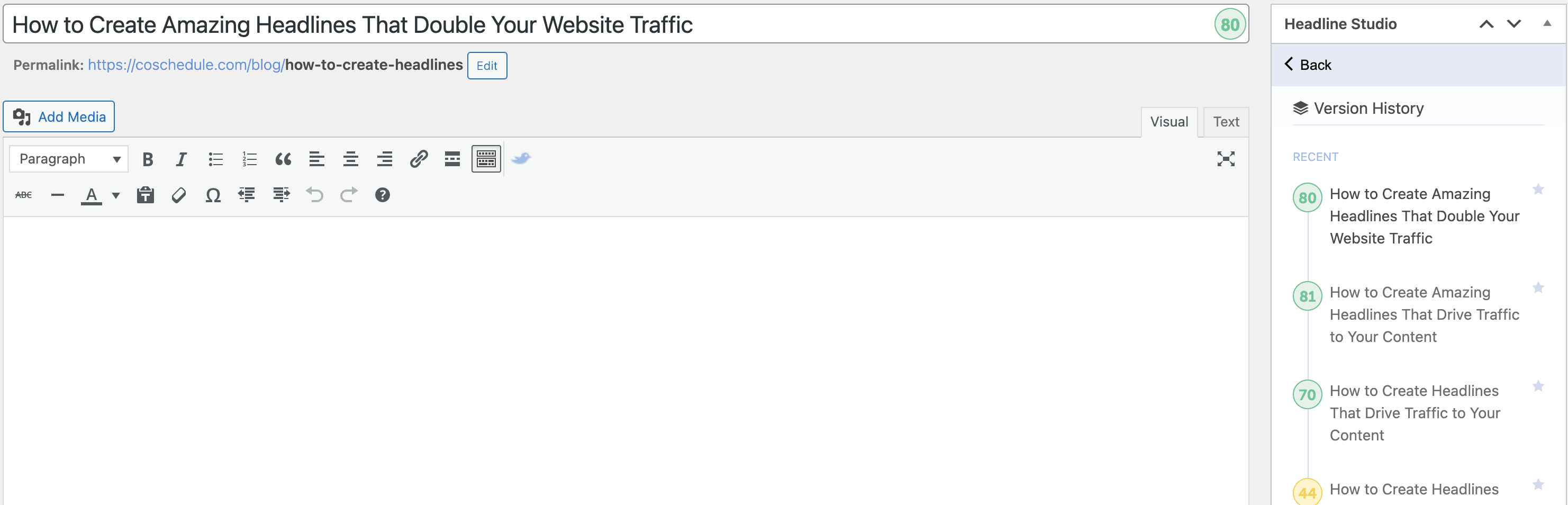 バージョン履歴