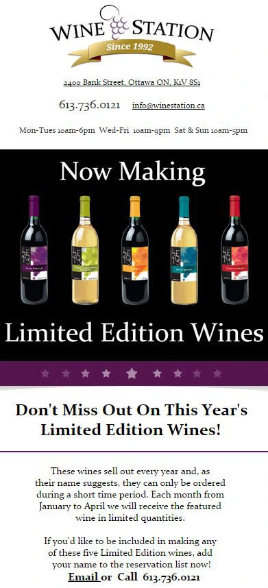 Anuncio de producto - Wine Station