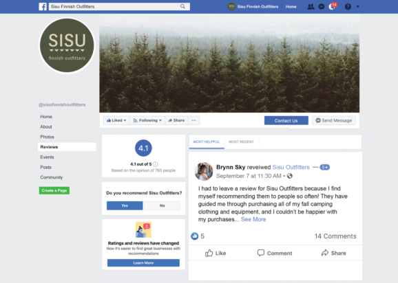 Müşteri hizmetleri hakkında çıldırtan bir müşteriden bir gönderi içeren Facebook sayfası