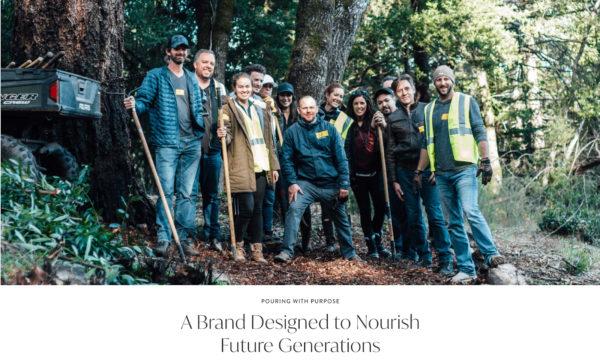 ตัวอย่างจรรยาบรรณธุรกิจจากบริษัทไวน์