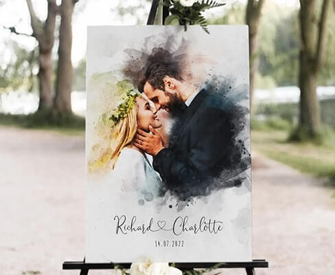 Produk Digital - Potret khusus