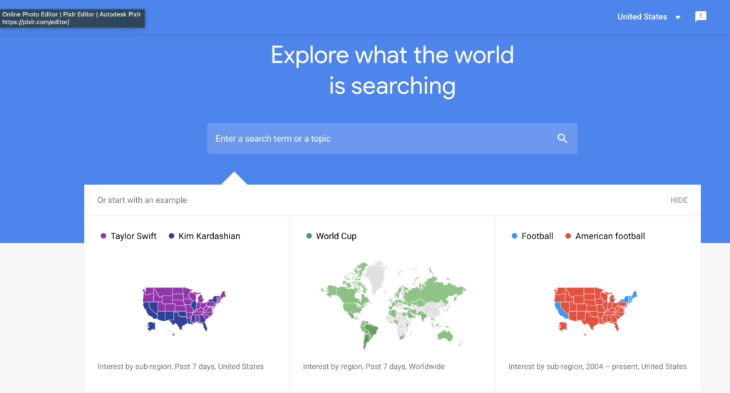 Google Trend-Tool