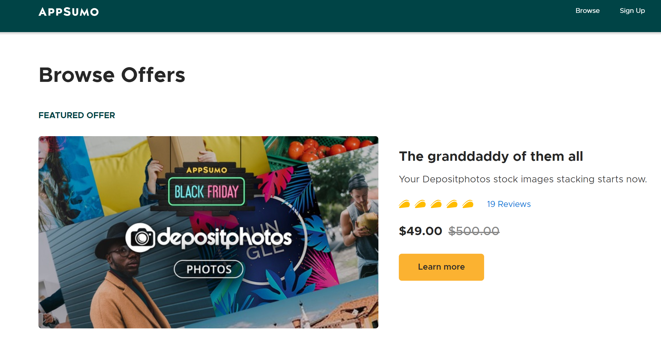 Appsumo black friday cyber monday sale