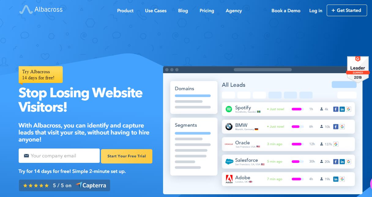 Albacross black friday sales offer