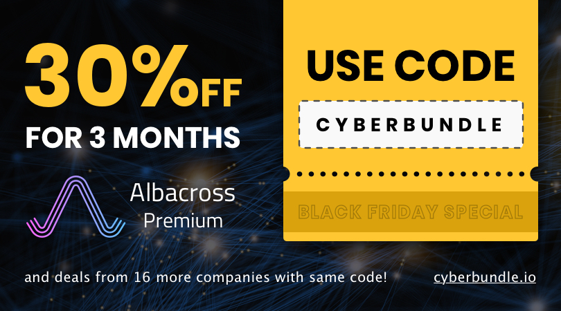 Albacross Black friday banner horizontal