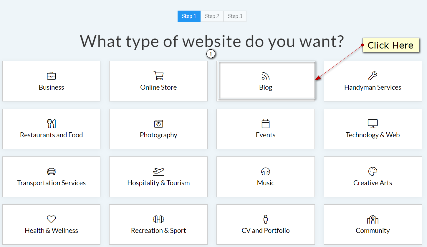 SITE123 Review- How To Create Blog With SITE123