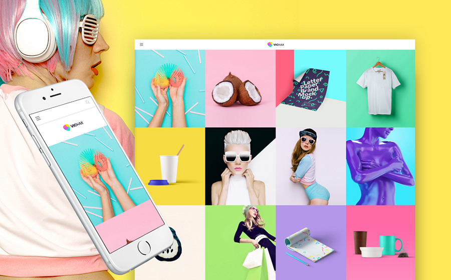 VicHax - Tasarımcı Portföyü WordPress Teması