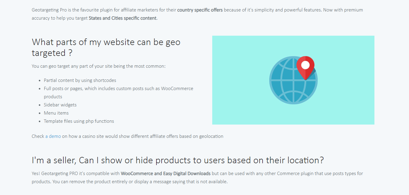 Überprüfung für Geotargeting-Plugin