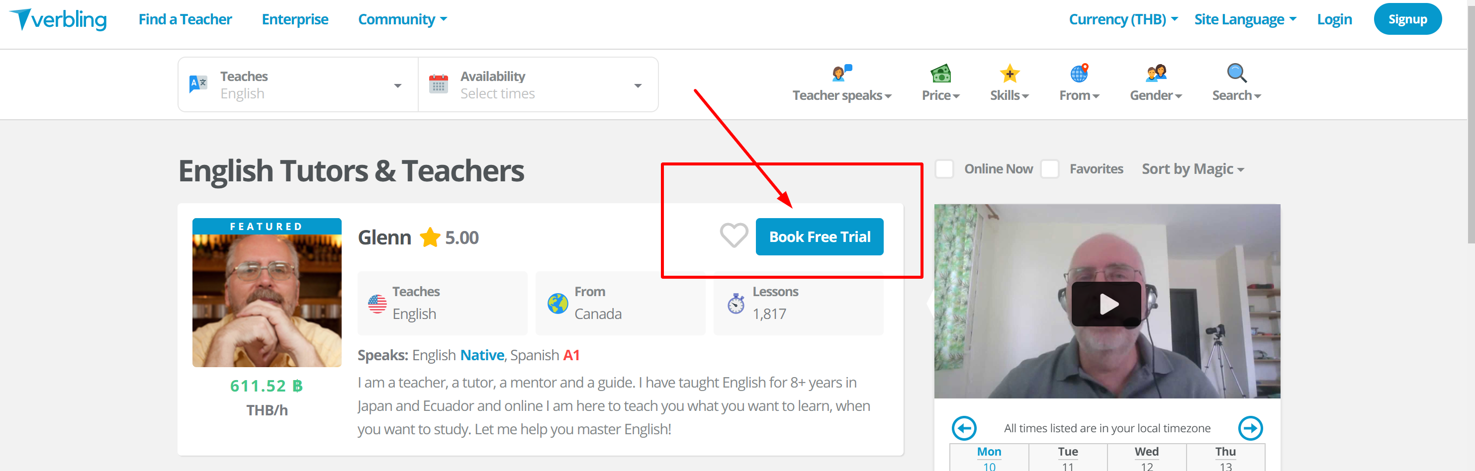 Verbling kody kuponów rabatowych Verbling discount coupon codes