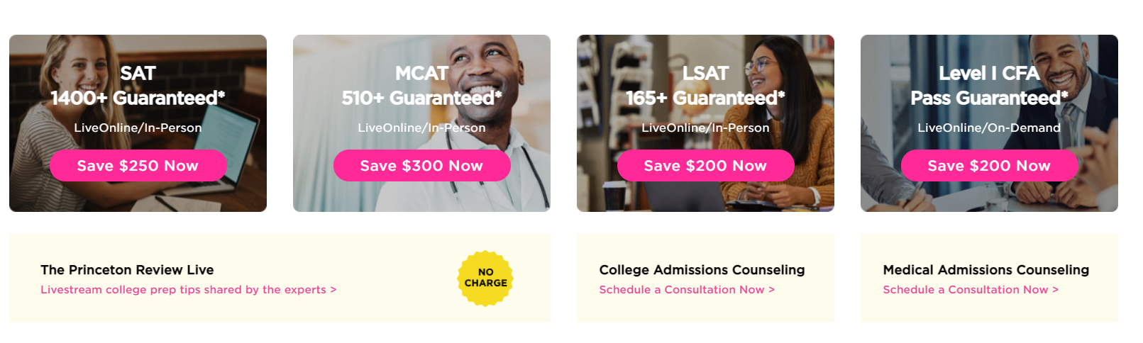 The-Princeton-Review - Цены The-Princeton-Review - Pricing