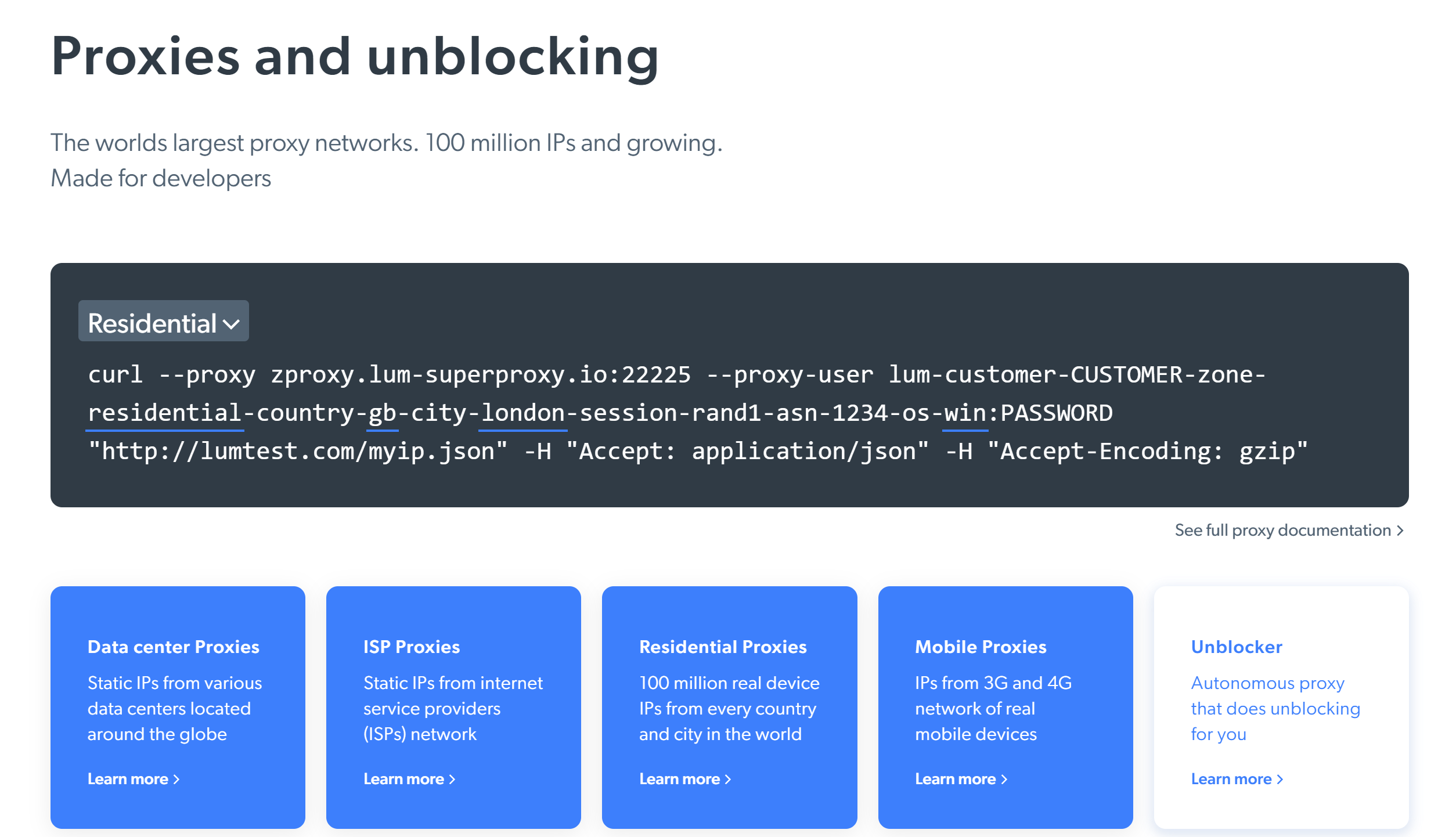 Proxy Unblocking Bright Data Reviews