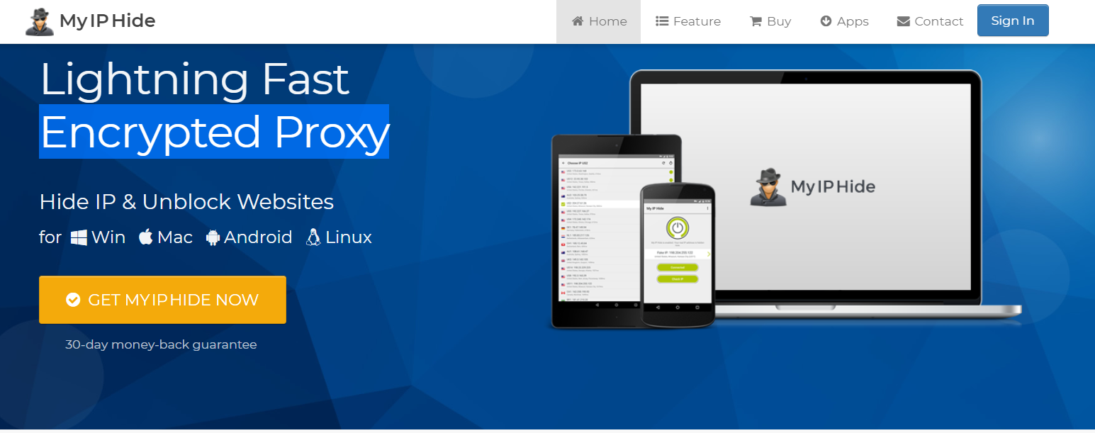 My IP Hide- Best P2P Proxy