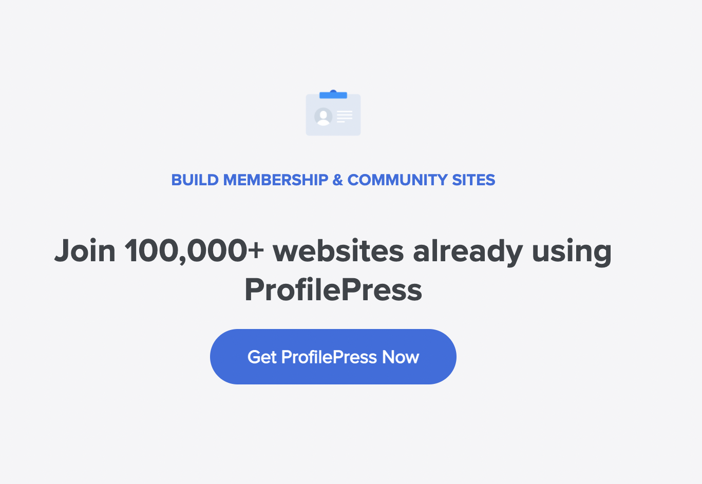 Introdução ao ProfilePress