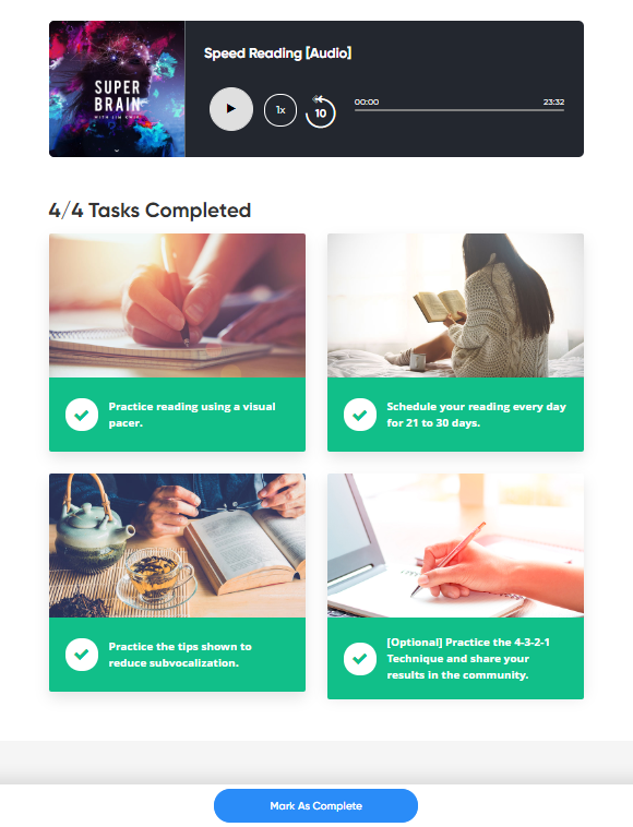 SuperBrain Course Review - MasterFast Reading 