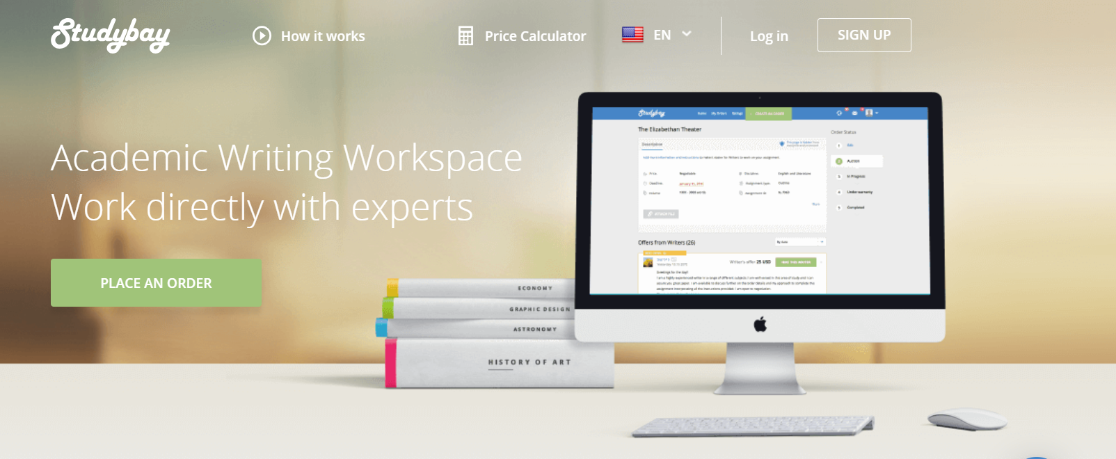 StudyBay Review-- Editing and Custom Writing Service