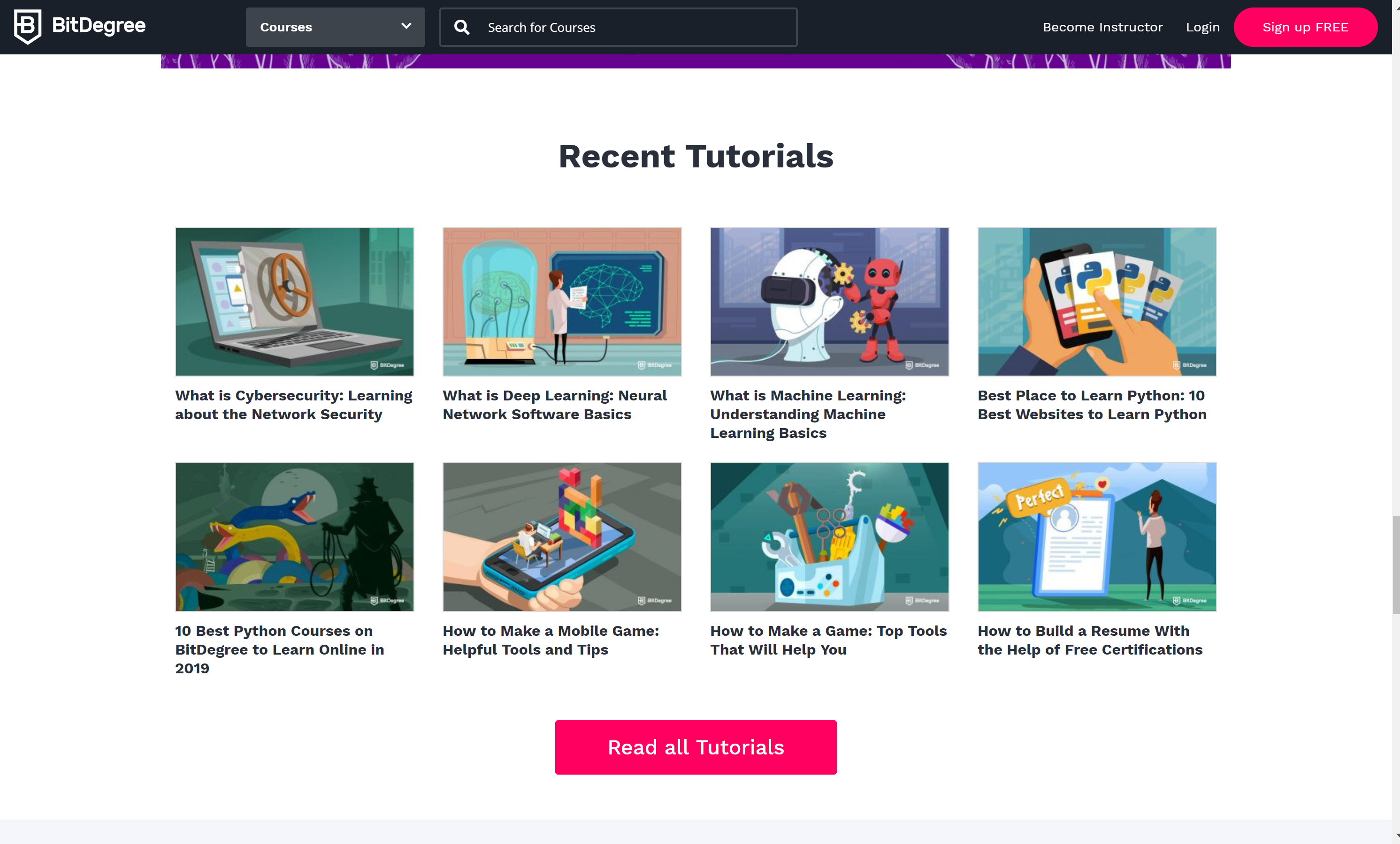 Desconto e cupom Bitdegree