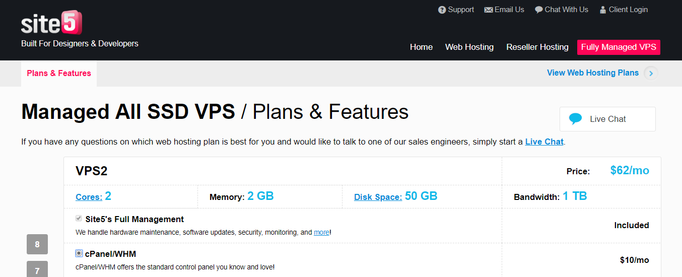 Site5- Cloud VPS-Hosting-Anbieter Site5- Cloud VPS Hosting Provider