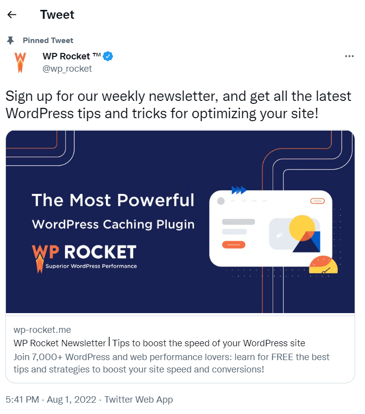 WPロケット Twitter