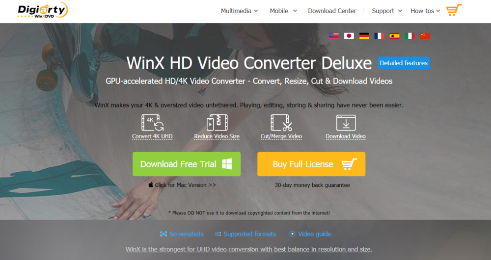 WinX HD Video Converter Deluxe WinX HD Video Converter Deluxe