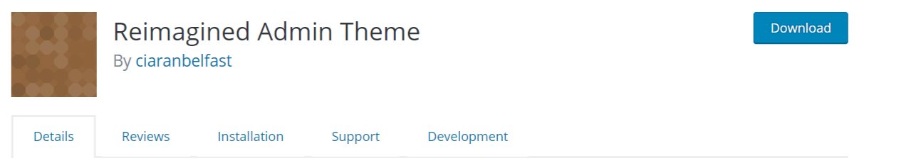 Tema de administração reimaginado — WordPress AdminThemes Reimagined Admin Theme — WordPress AdminThemes