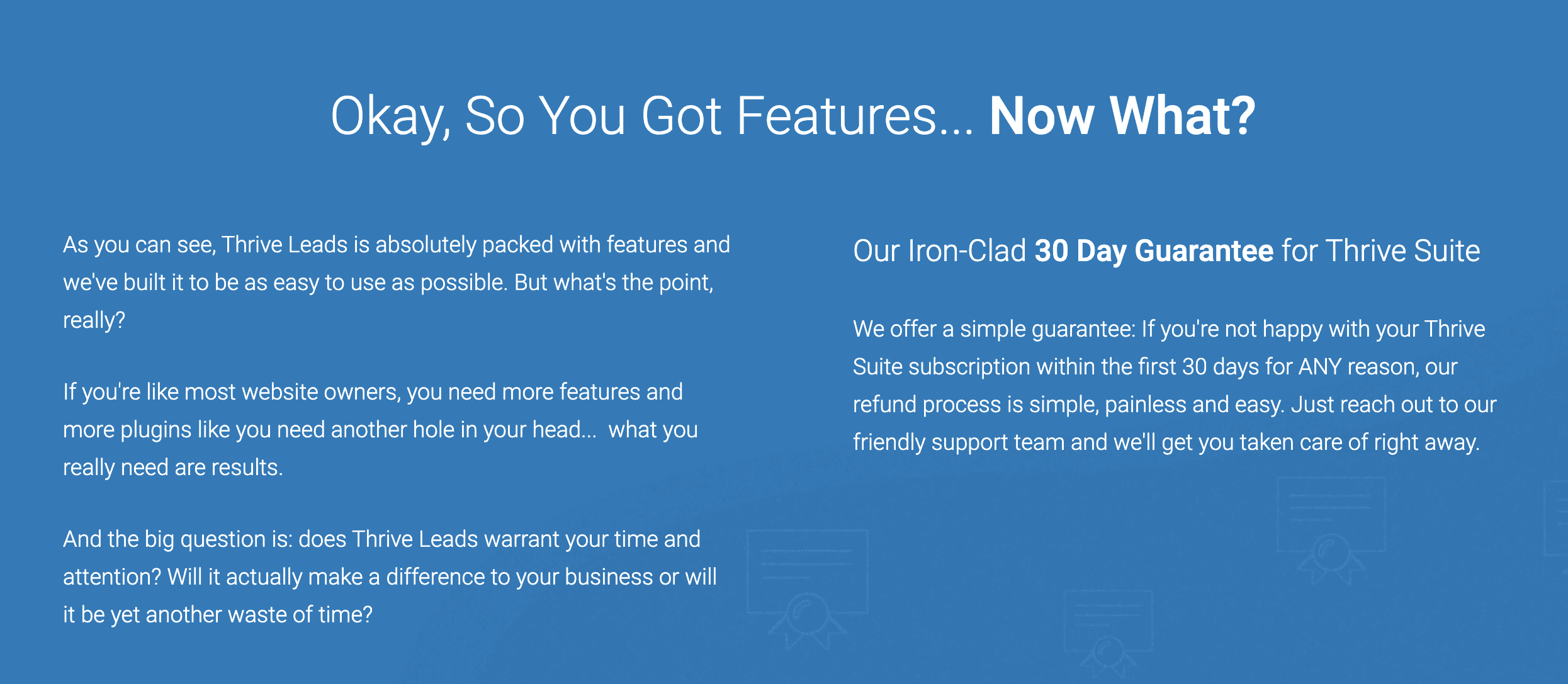 Ostateczny szkic conclusion- thrive review