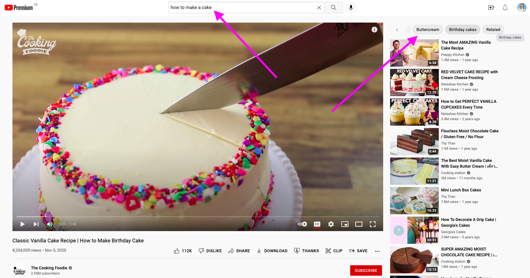 YouTube-Tags - So backen Sie einen Kuchen