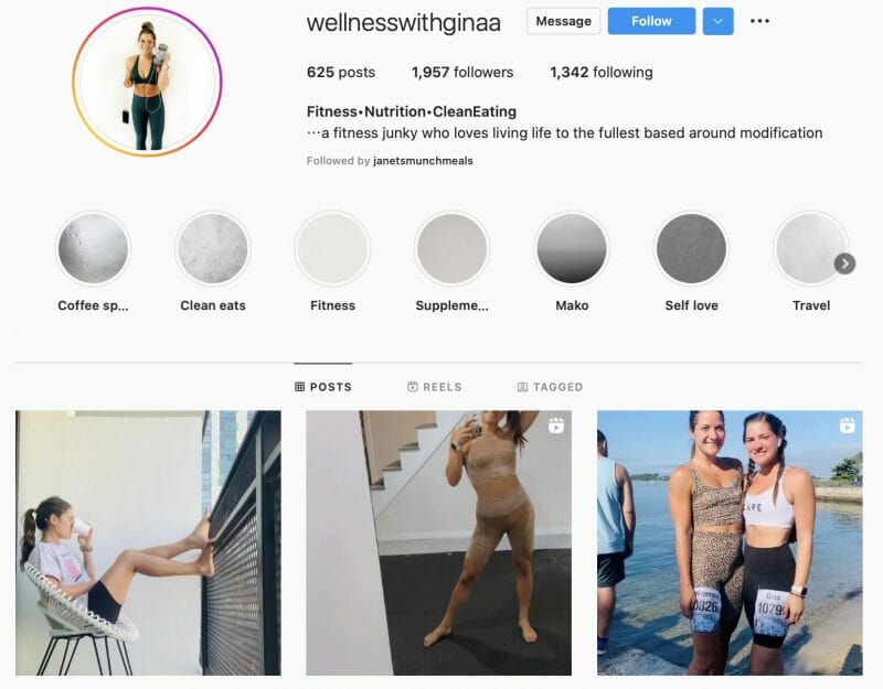 wellnesswithginaa لياقة • التغذية • النظافة