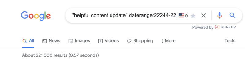rentang tanggal: perintah
