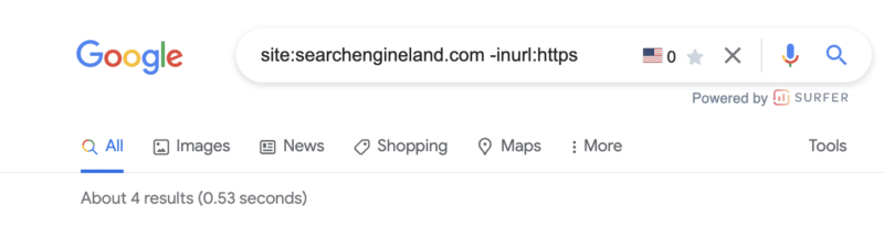 Temukan masalah indeksasi