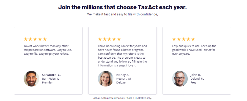 TAxAct Review- Customer Review