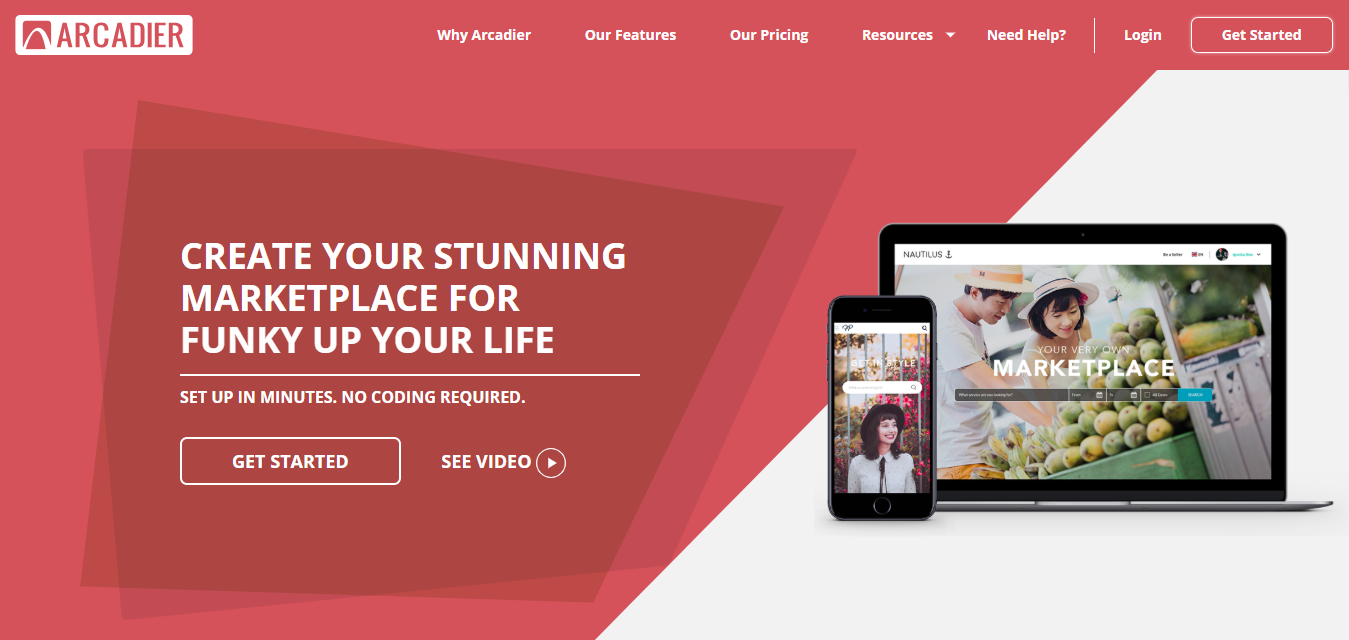 revisão arcadier para ecomerce