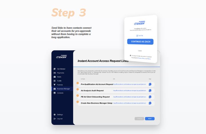 3. Adım -FunnelDash